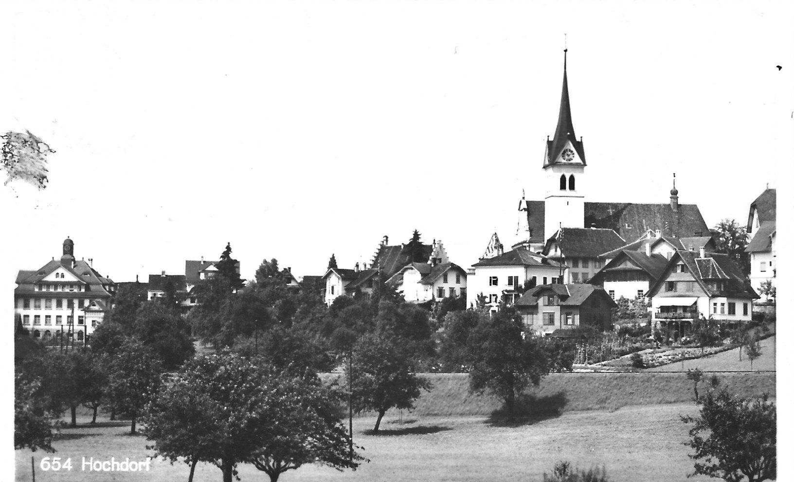 Cartoline postali: Hochdorf   LU – Usato da Flums venduto da Guscha1