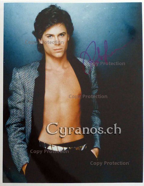 Autographes: Rob Lowe (1964) Schauspieler - Autogramm – D'occasion à Dietikon par cyranos.ch