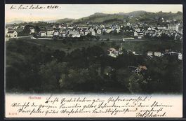 Herisau, Totalansicht mit Umgebung aus d