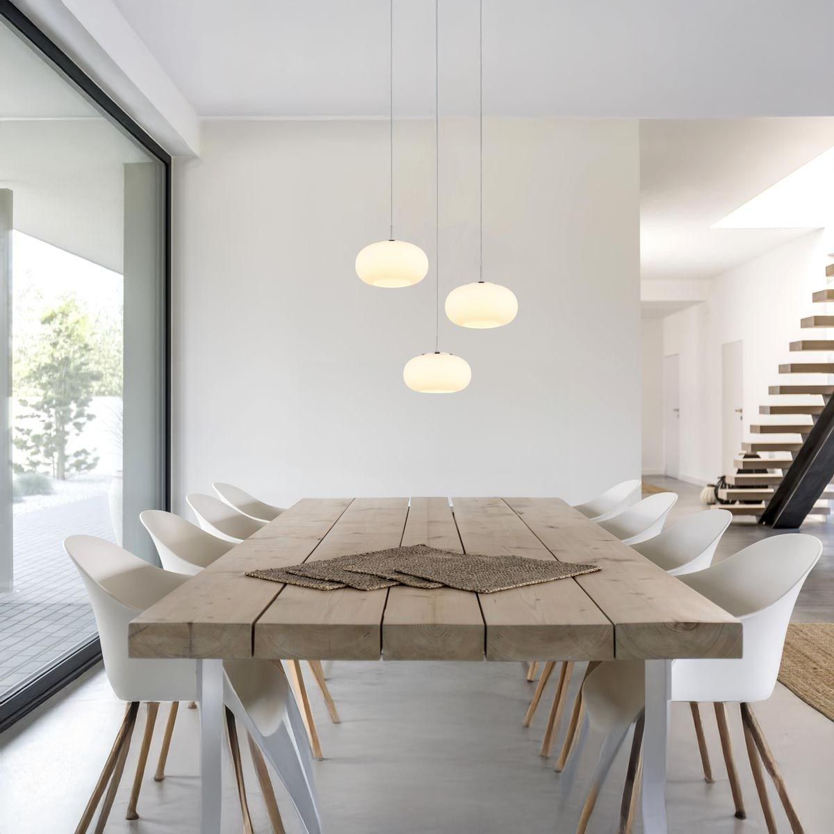 Lampadari & plafoniere: LED Pendelleuchte, Glas, 150 cm Höhe – Nuovo (secondo la descrizione) da Kreuzlingen venduto da Smart-Light 1