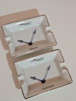 2x Breguet Porzellan Aschenbecher Limoges  Marine & Classic