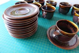 Steingut Kaffeeservice NEU