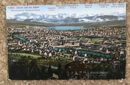 ANSICHTSKARTE ZÜRICH