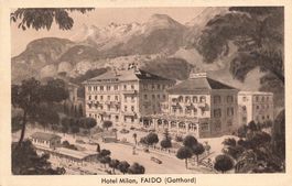 Faido (TI) Valle Leventina Hotel Milan Gottardo