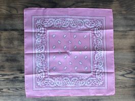 Retro Bandana Nickituch rosa