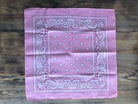 Retro Bandana Nickituch rosa