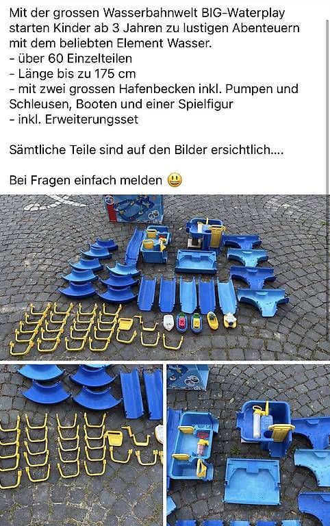 Spielzeuge: Wasserbahn Aqua Play – Gebraucht aus Goldach von fam.im