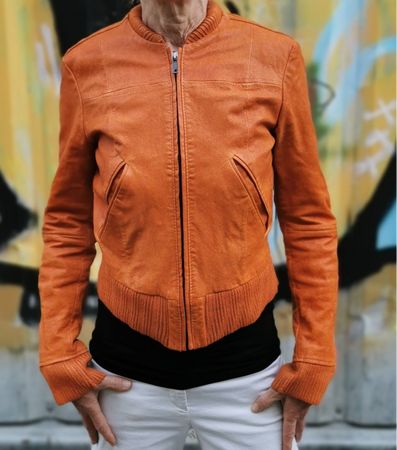 LEVIS Lederjacke Unikat
