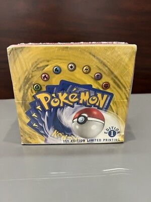 Pokémon Sammelbilder & Trading cards: 1st ed base set box ONLY BOX – Gebraucht aus Zürich von ban_wfc2