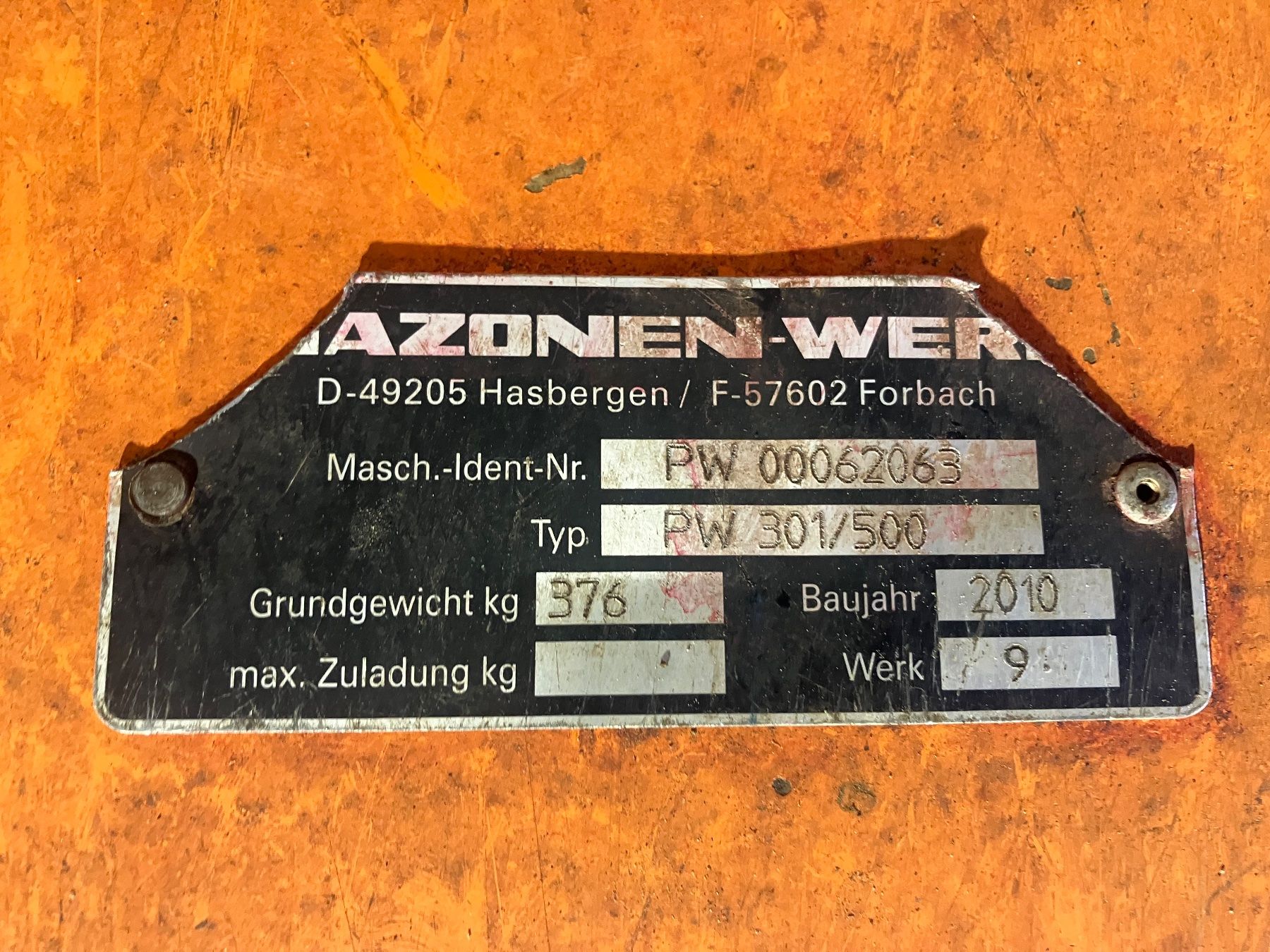 Amazone Tutte le macchine: Packerwalze Amazone – Usato da Langnau b. Reiden venduto da KLT6262 3