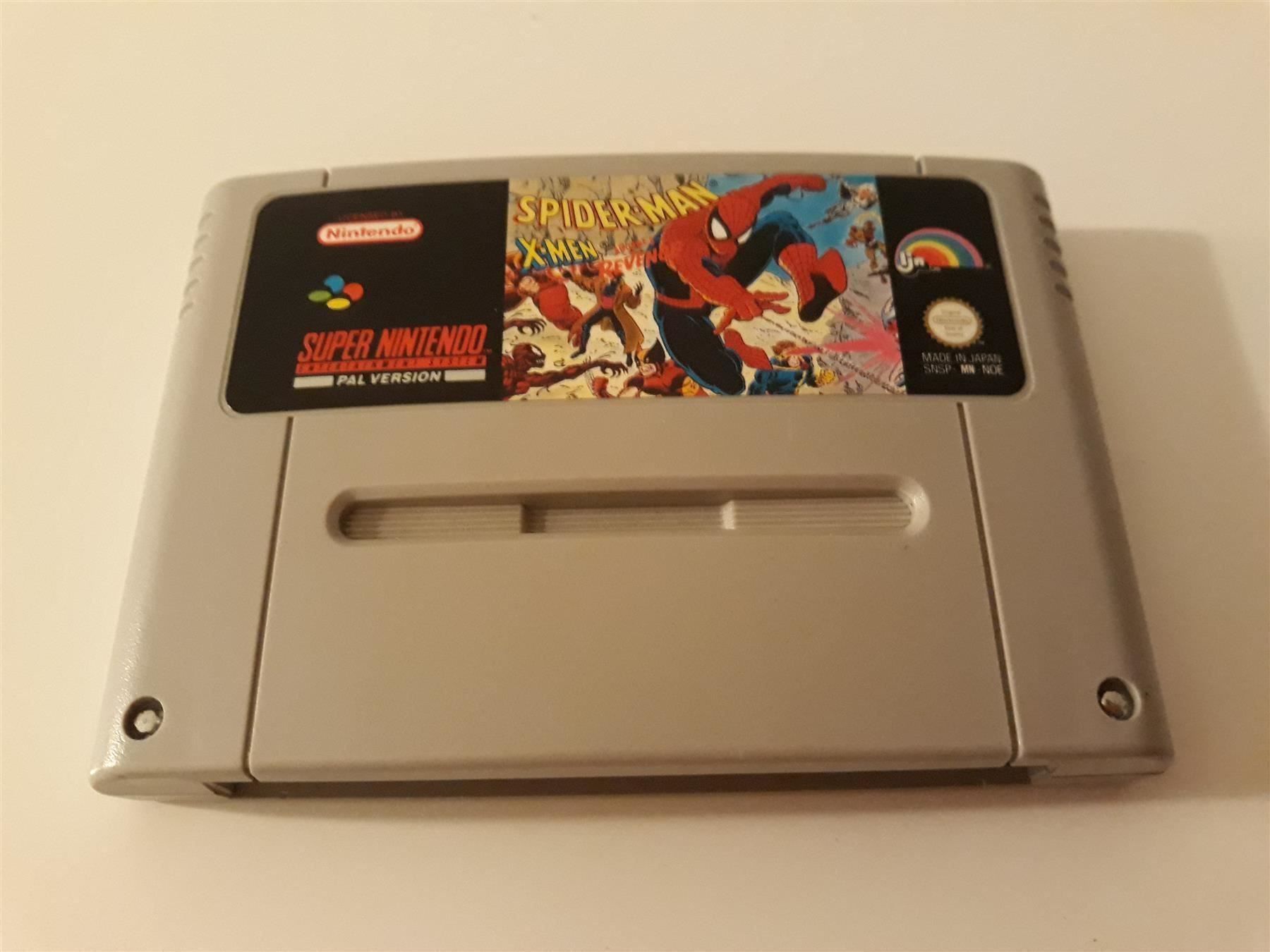 Giochi: Spiderman & X Men Super Nintendo SNES – Usato da Aarau venduto da Kaesekuchen2000