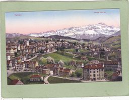 Herisau mit Säntis
