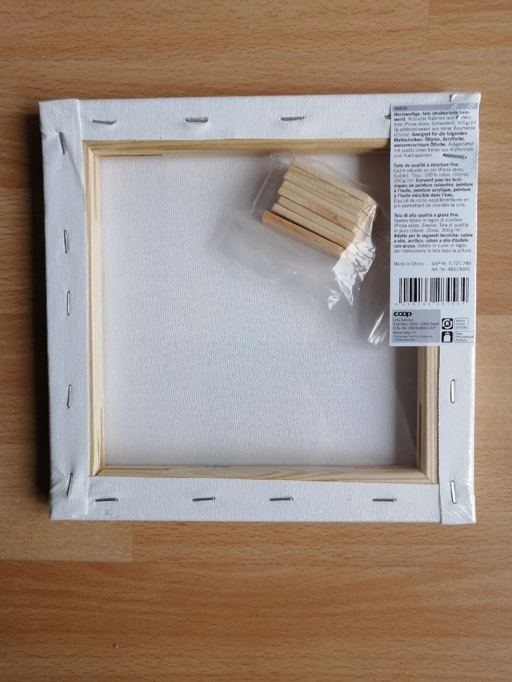 Cornici: Keilrahmen 20x20cm – Nuovo e nell'imballaggio originale da Hägendorf venduto da Fiooo 1