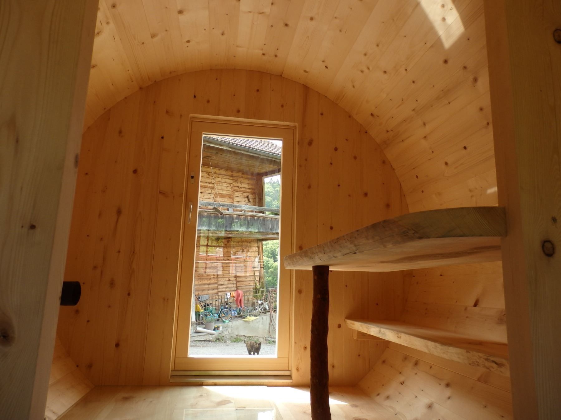 Sauna & Accessori: Tiny House Fasshaus Fassauna – Nuovo (secondo la descrizione) da Heiligenschwendi venduto da kiplimo 9