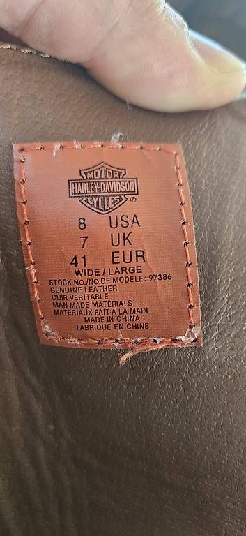 Harley-Davidson Chaussures hommes: Motorradstiefel/Harley Davidson – D'occasion à Wabern par VOLVGNG73 3
