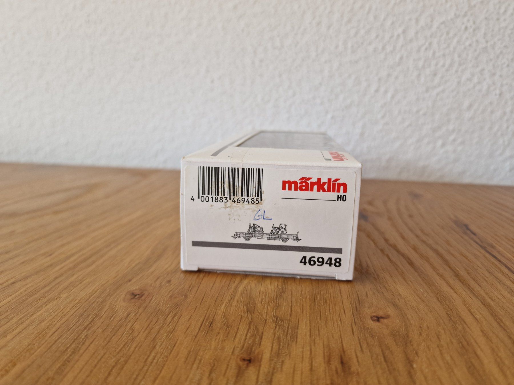 Märklin Modellini di ferrovie: DB Flachwagen mit 2 Traktoren H0 – Usato da Matten b. Interlaken venduto da lor_hr9w 5