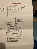 KWC Küchenarmatur mit Brause