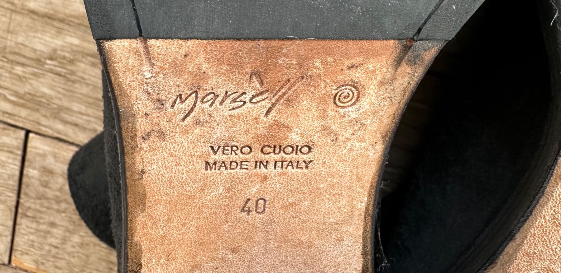 Scarpe da donna: Ankleboots aus Wildleder von Marsell – Usato da Luzern venduto da Mamutpe 3