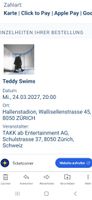Teddy Swims 24.03.2027 Zürich 2 Sitzplätze