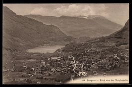 AK Lungern, Blick von der Burgkapelle