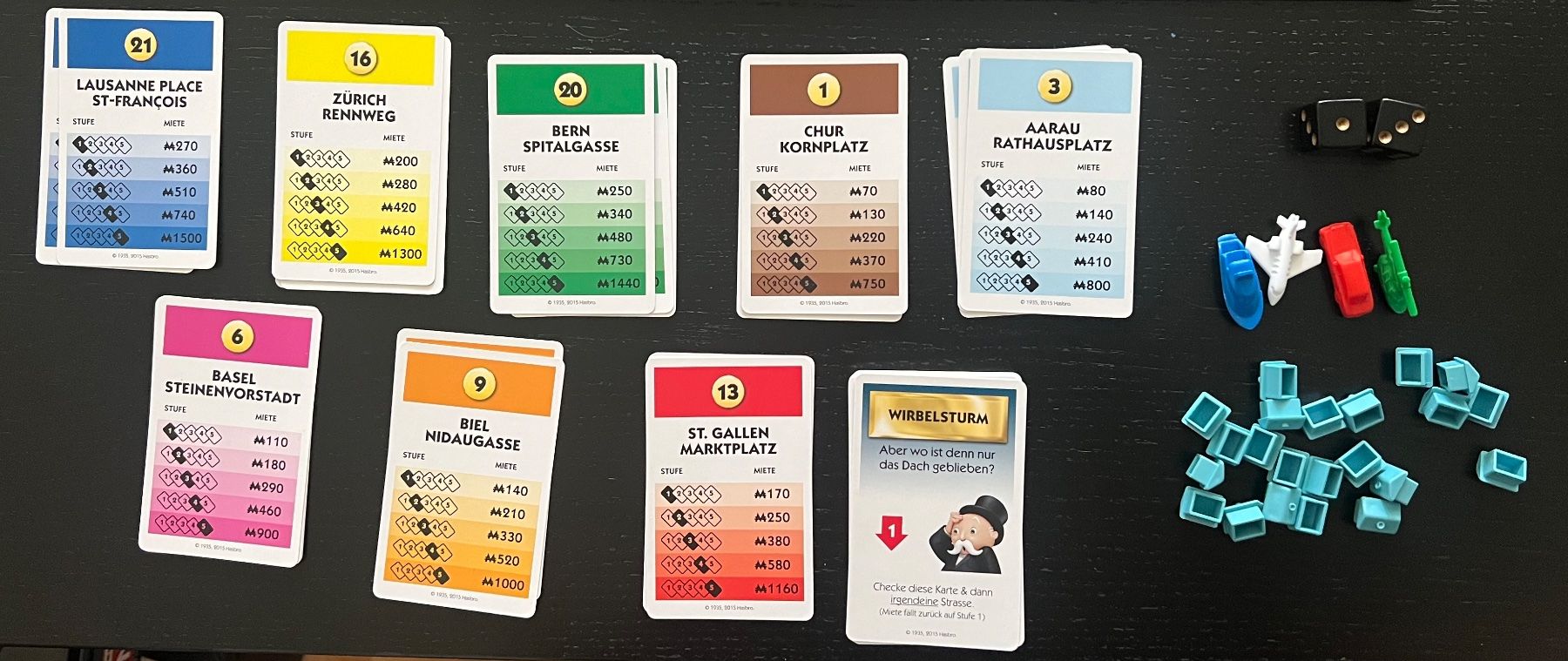 Hasbro Giochi: Monopoly (Swiss Edition) Jg. 2015 – Usato da Adliswil venduto da Myxin 2