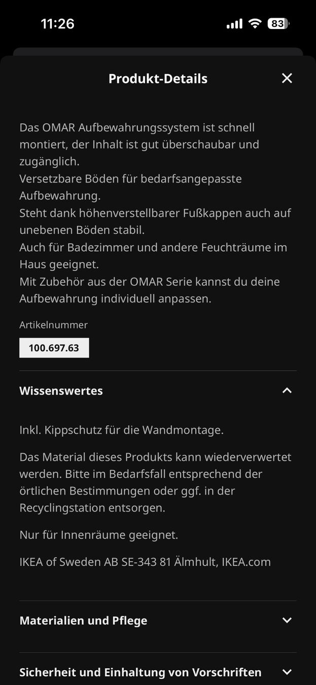 Ikea Scaffali: Ikea Chromstahl Regal, 3 Böden – Usato da Basel venduto da Lerit 4