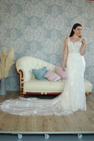 Hochzeitskleid neu, 34, Libby by Modeca XS / 34 / 6