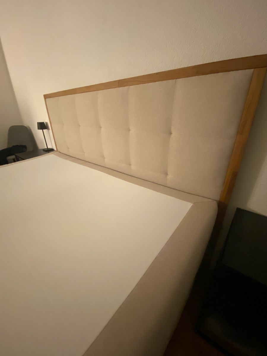 Livique Letti: Boxspring- Bett 180x200 mit Matratze ohne Topper – Usato da Solothurn venduto da Marcol333 3