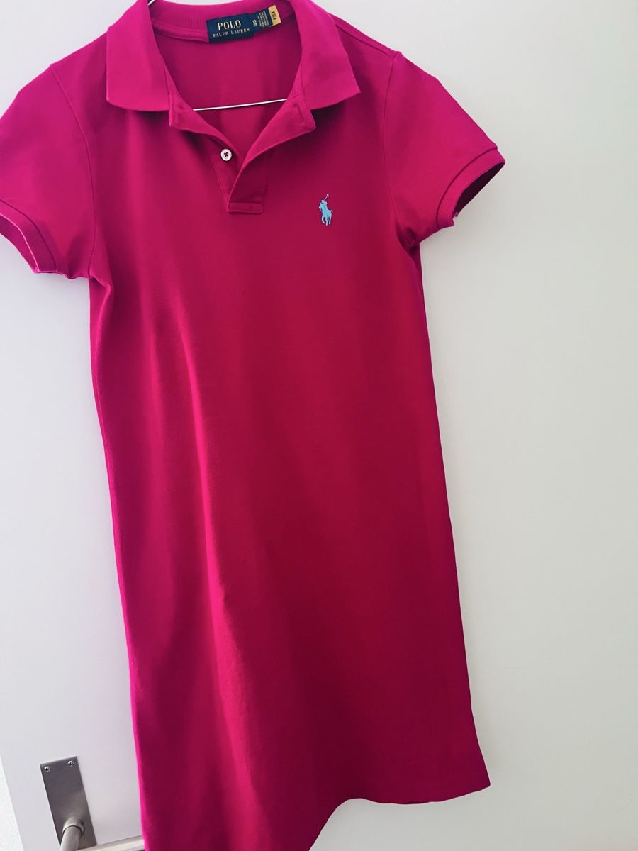 Ralph Lauren Vestiti: Ralph Lauren Polokleid pink  – Usato da Winterthur venduto da Knueffchen