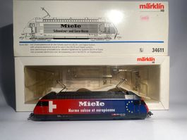 Märklin E-Lok SBB RE460 MIELE, AC Delta