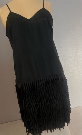 Robe noire Kookaï façon charleston Légère envoûtante T42