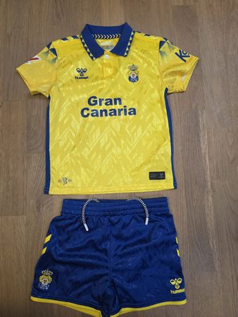 Original UD Las Palmas Heimtrikot Set 2024/25 Kinder Gr. 104