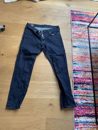 Jeans Abercrombie & Fitch Langdon Skinny W32 L30 dunkelblau