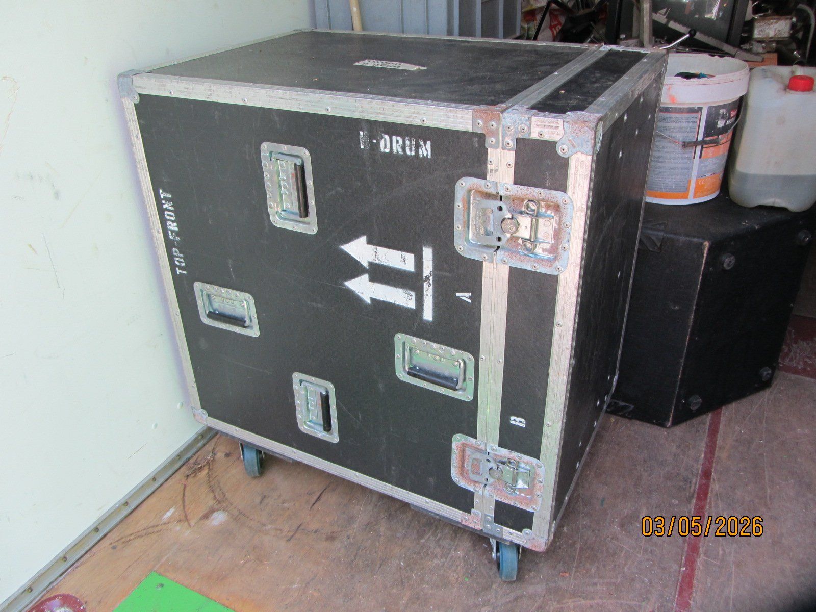 Altri accessori: Flightcase von D-Drum von Ex -Schmetterband – Usato da Boll venduto da Huweli 3