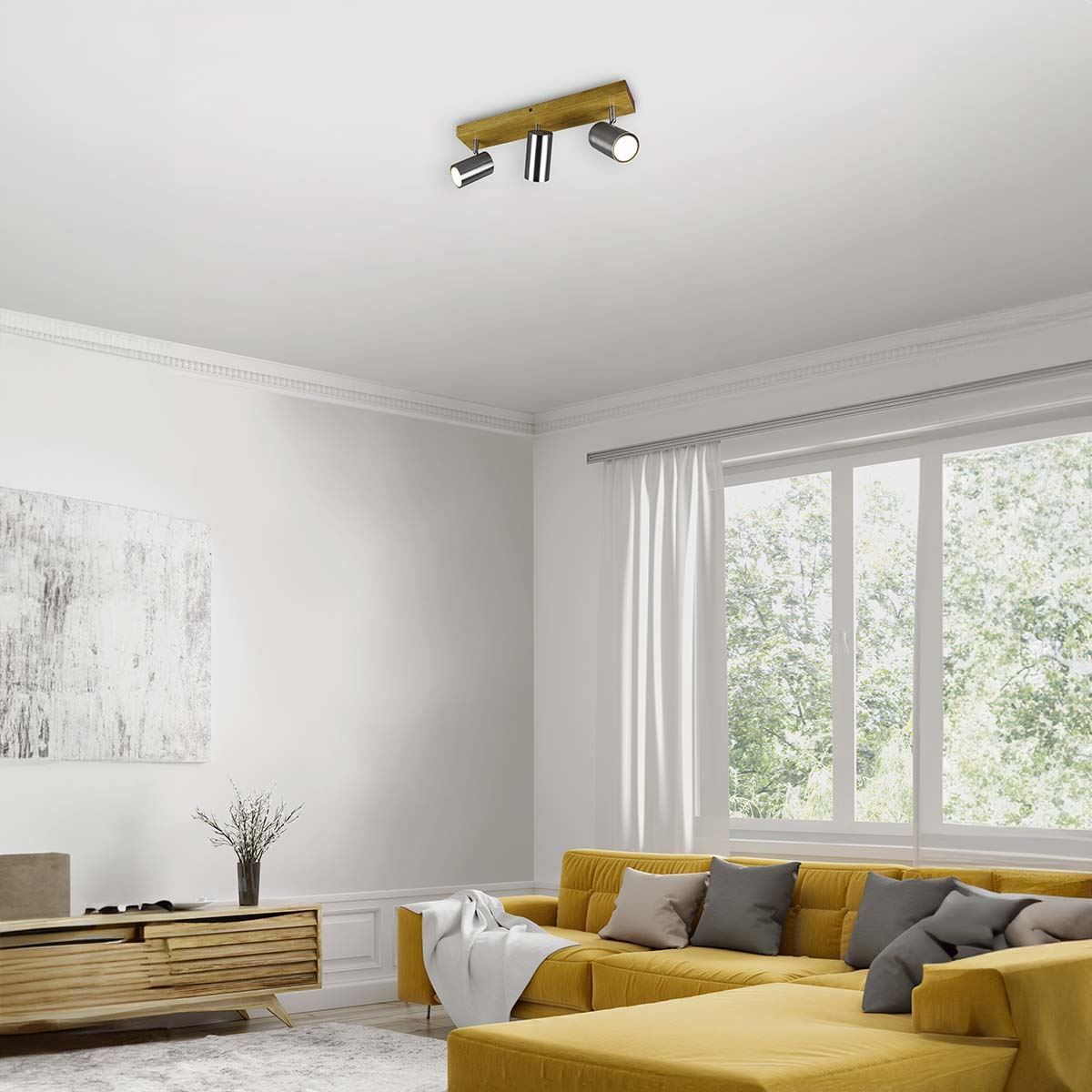 Lampade: Deckenstrahler, 3er Spots, 44 cm x 9 cm – Nuovo (secondo la descrizione) da Kreuzlingen venduto da Smart-Light 1