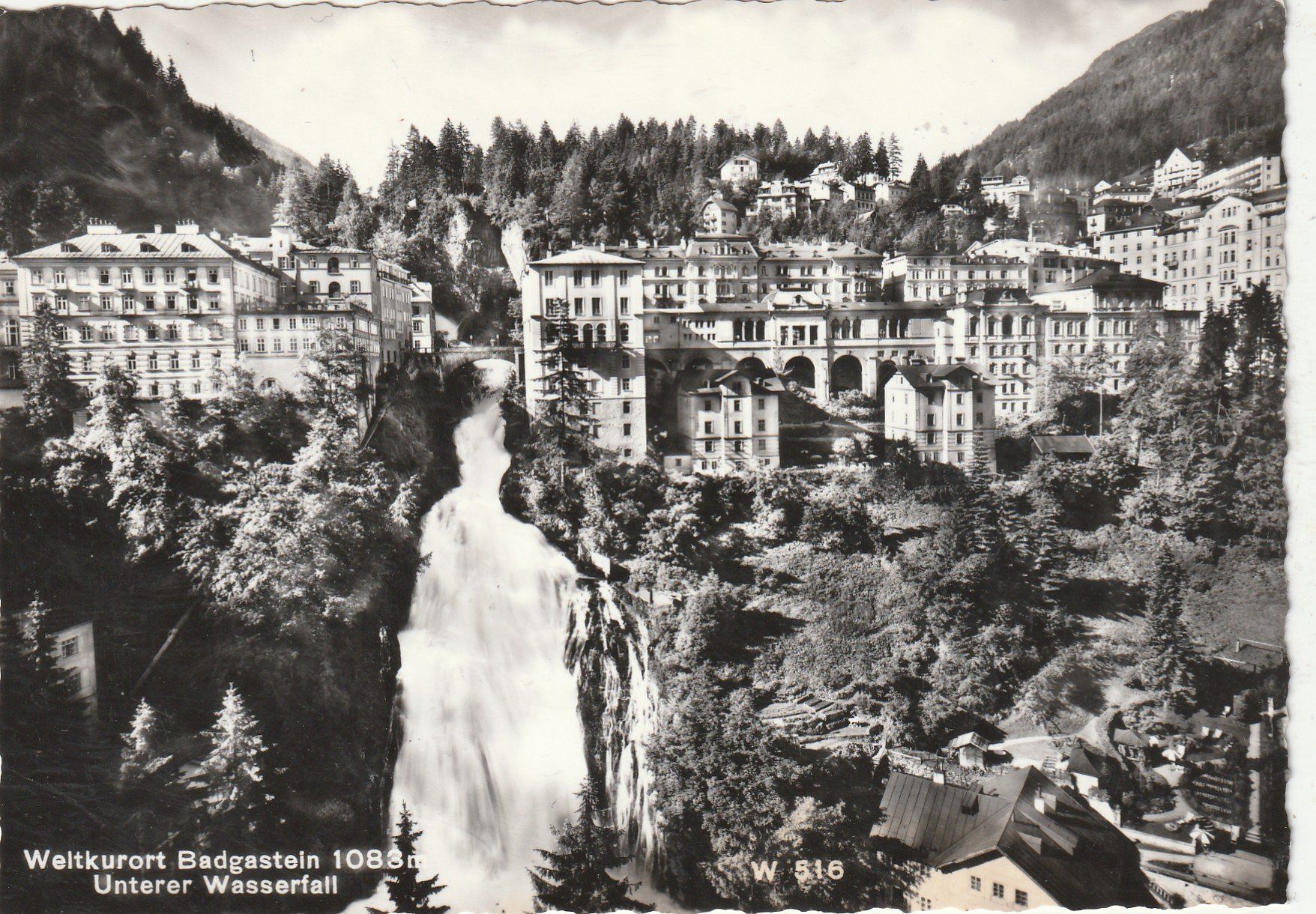 Ansichtskarten: Badgastein – Gebraucht aus Lumbrein von made02