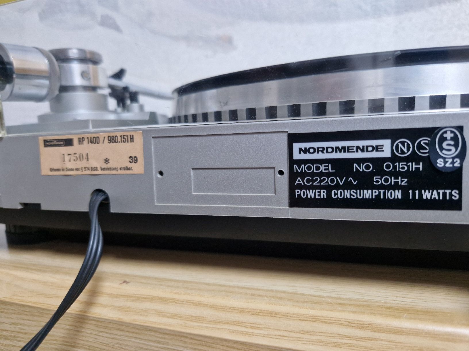 Nordmende Giradischi: Nordmende RP 1400 – Usato da Arbon venduto da Mayak_Sound 8