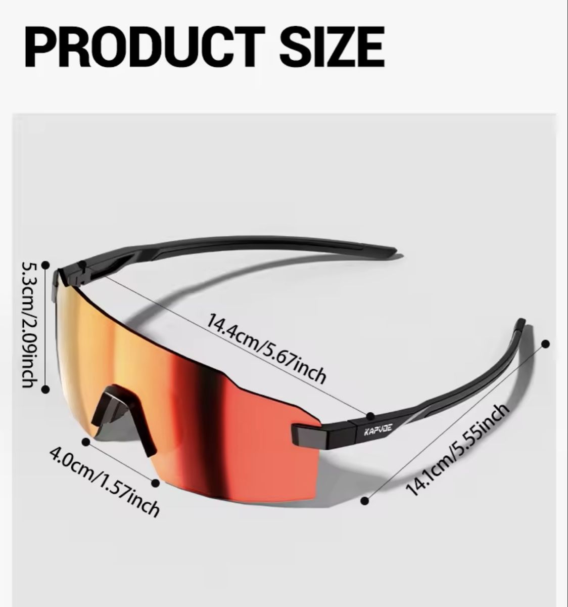 Occhiali & Lenti: KAPVOE  Sport/Velo Brille – Nuovo e nell'imballaggio originale da Suhr venduto da sjay.Cv 1