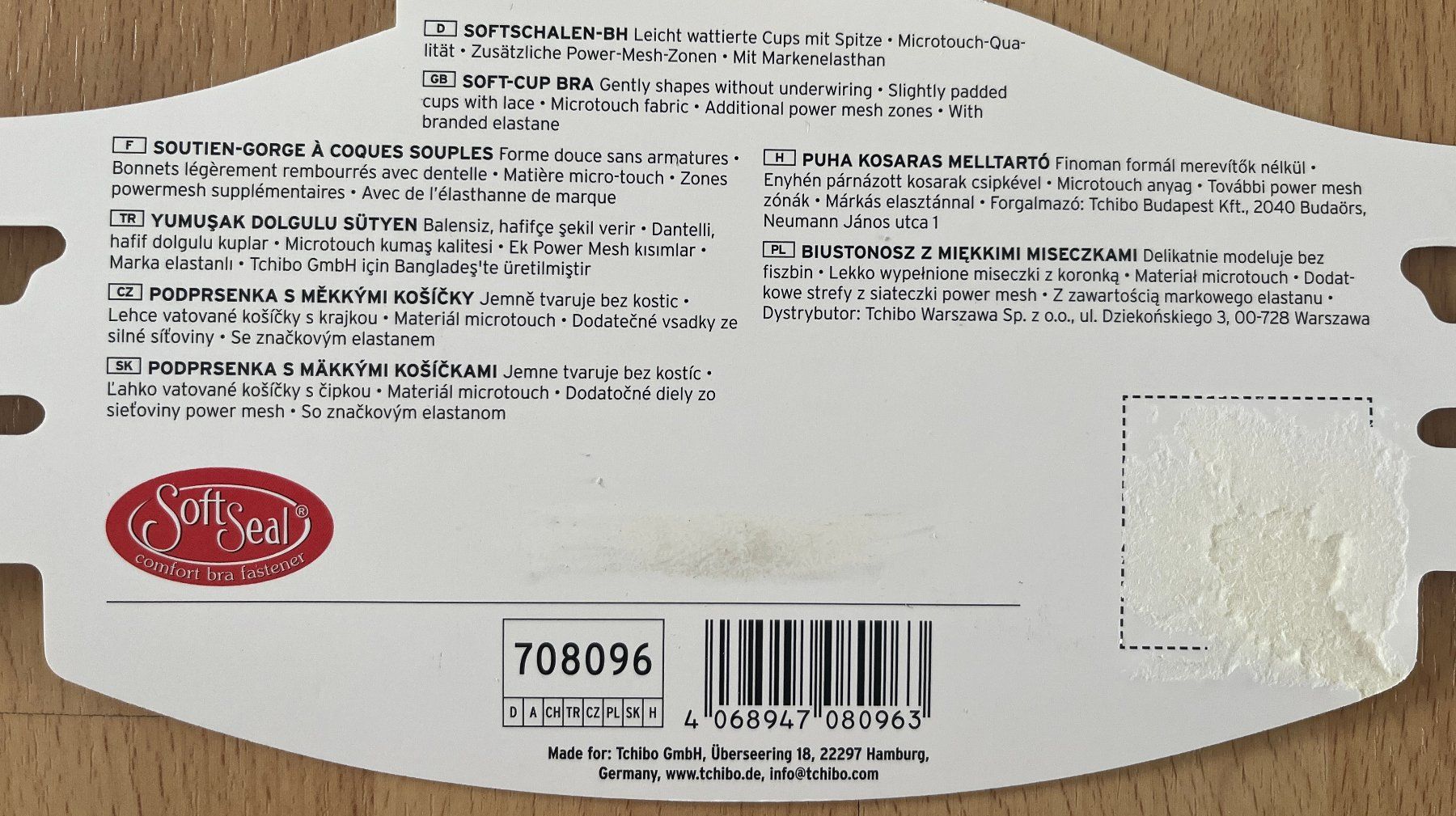 Tchibo Altra biancheria intima: Softschalen-BH, black, 75A – Usato da Zürich venduto da fbsm 1