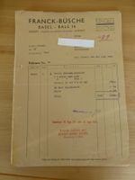 Basel, Frank- Büsche, 1950