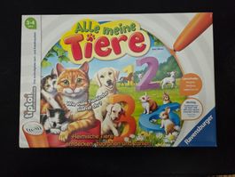 Tiptoi Alle meine Tiere Lernspiel für Kinder ab 3 J. wie neu