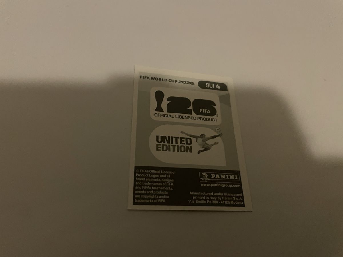 Panini Carte collezionabili: FIFA WM 2026 Manuel Akanji SUI 4 – Nuovo (secondo la descrizione) da Winterthur venduto da Cobraforce 1
