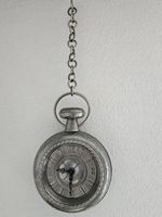 Wanduhr aus Zinn