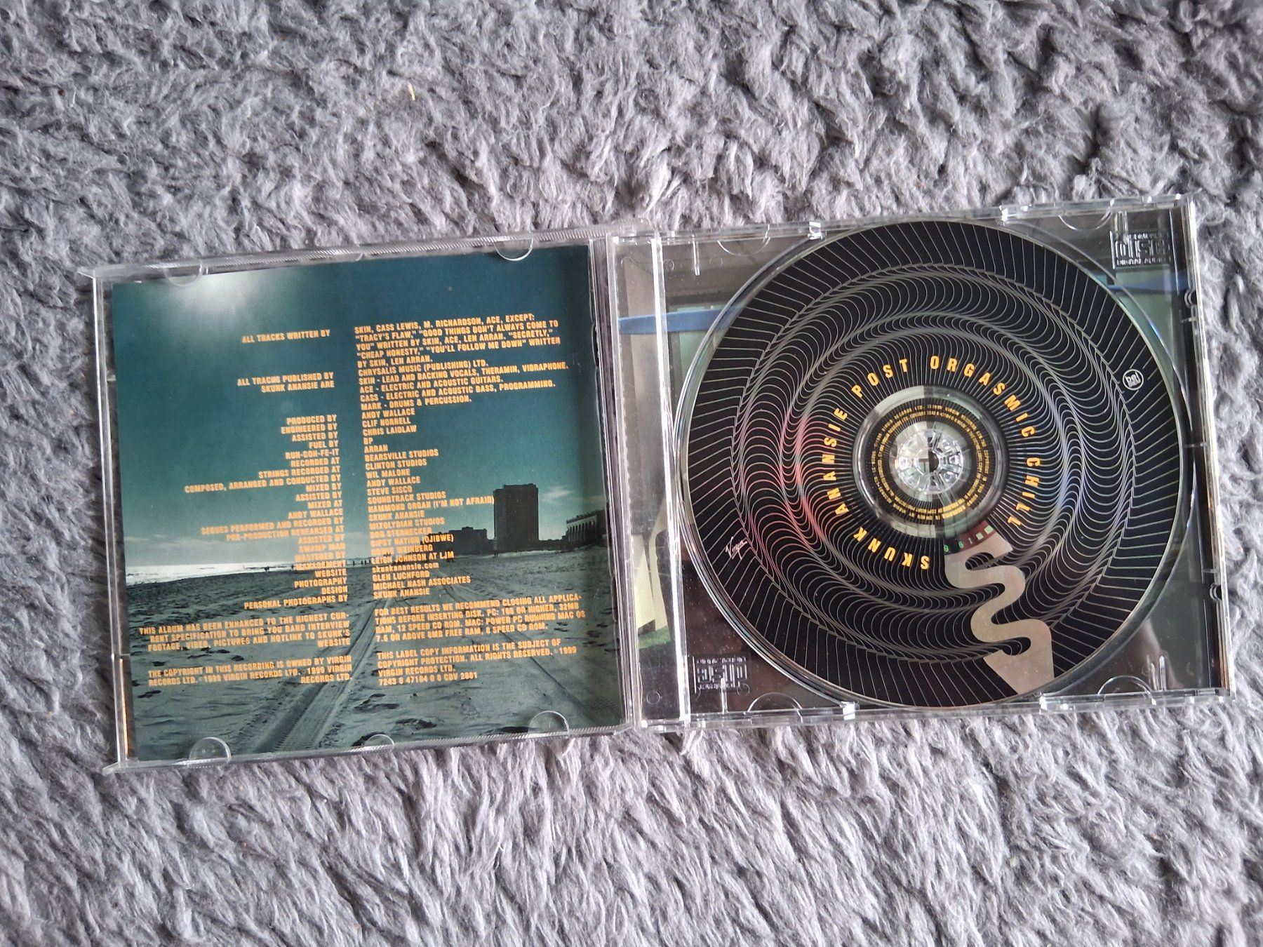 CD: SKUNK ANANSIE         POST ORGASMIC CHILL    CD – Usato da Wetzikon ZH venduto da Ramones01 2