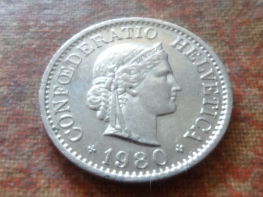 Tutti le monete: 10 Rp. 1980 – Usato da Romanel-sur-Lausanne venduto da Swift13