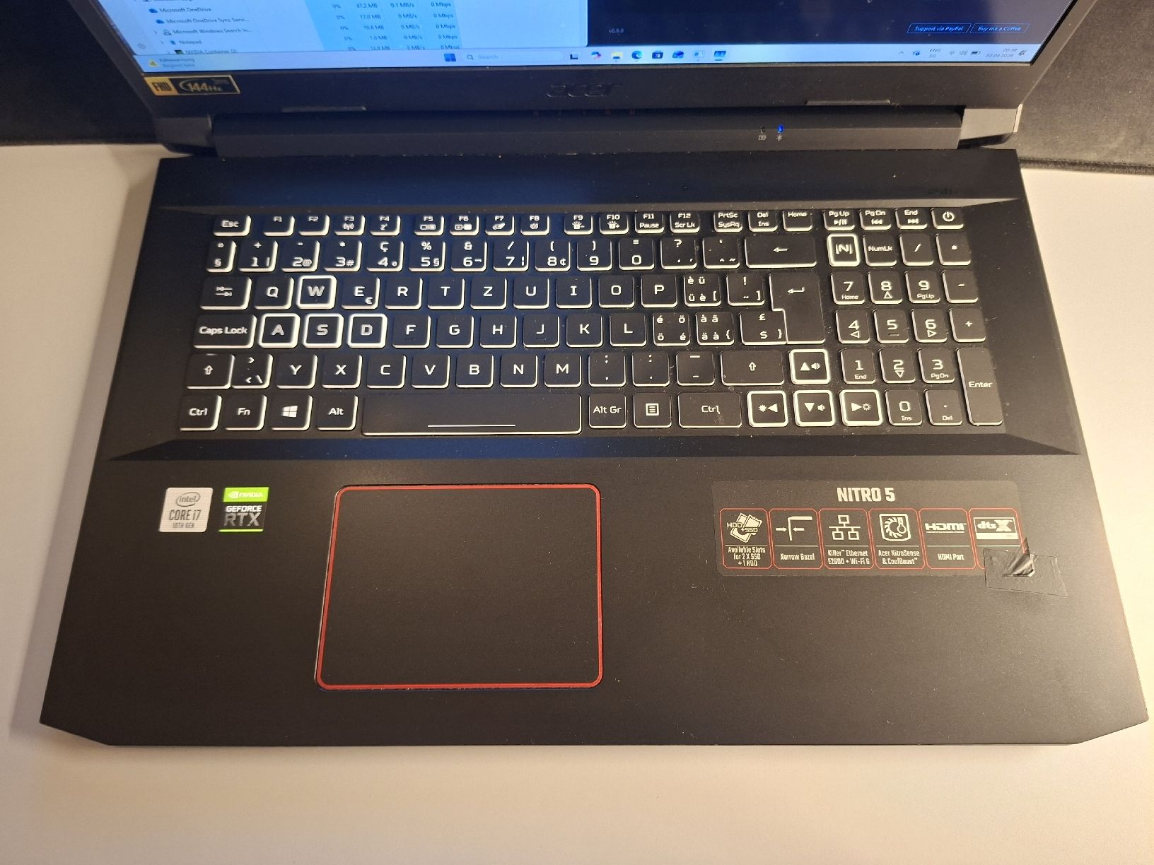 Acer Notebook: Acer Nitro 5 Gaming Laptop i7 – Usato da Boswil venduto da sch_8h5y 5
