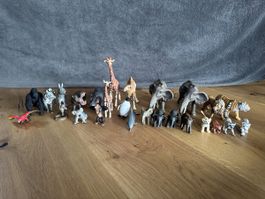 Schleich 26 Tiere, Wildtiere