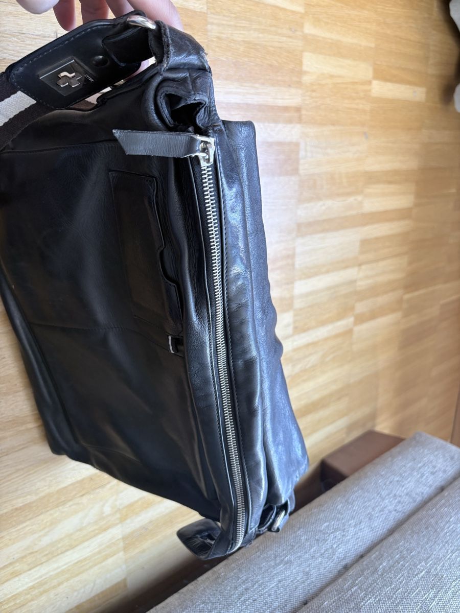 Bally Borse: Bally Messenger Tasche, schwarz – Usato da Basel venduto da Nihaojuju 3