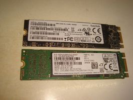 1 stück 265gb m.2 ngff (serial ATA) ssd. unter 1000 stunden