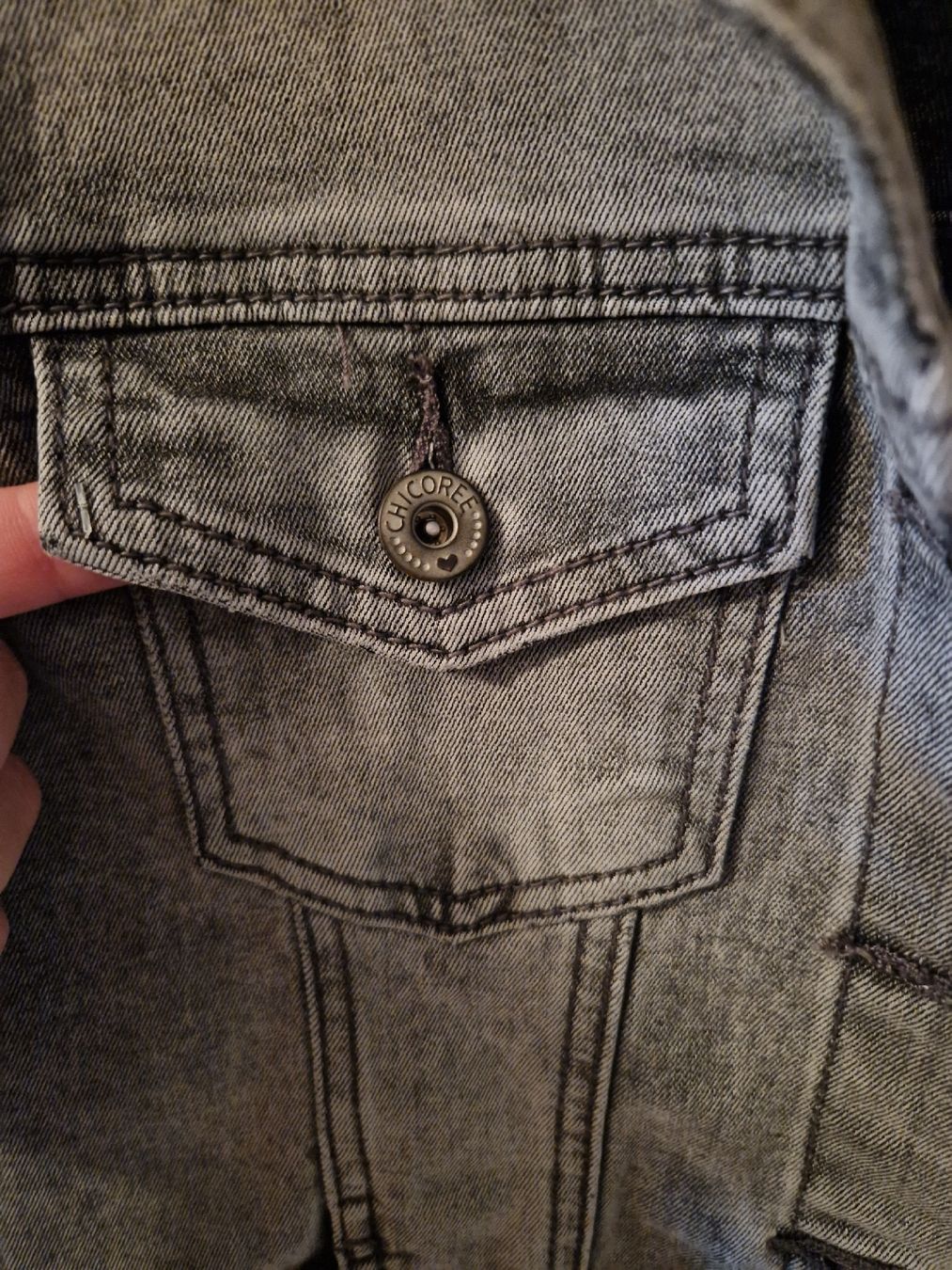 Giacche: Chicorée Jeansjacke in Grau, Grösse L – Usato da Ebikon venduto da kov_9vqb 2